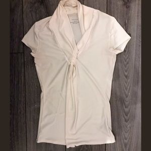 🔥2/$20 Grace white tie neck blouse